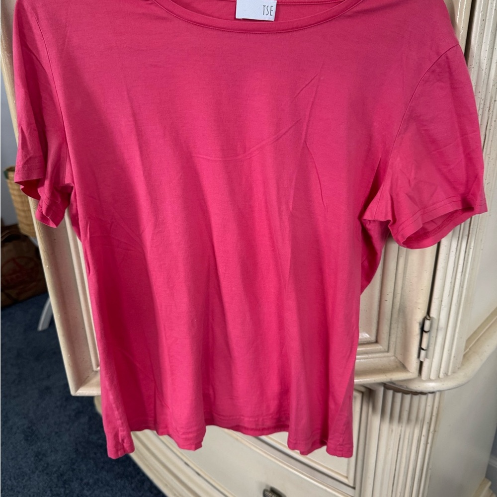 TSE Pink Short Sleeve Tee